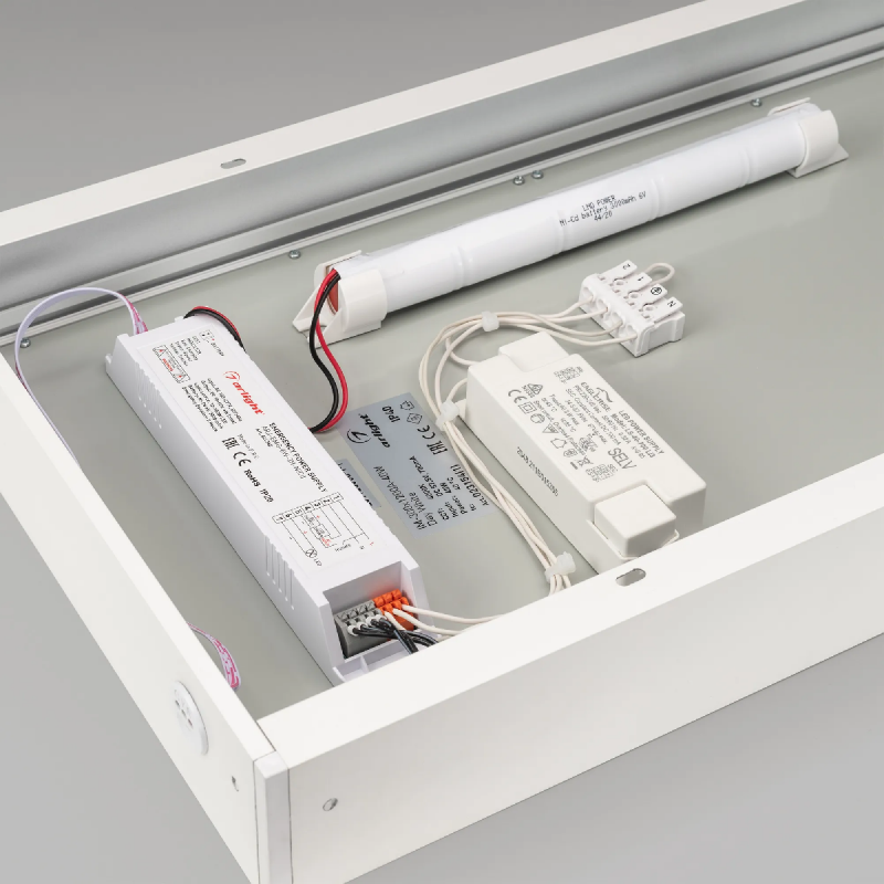Панель IM-EMERGENCY-1.5H-S300x1200-45W White6000 (WH, 120 deg, 230V) (Arlight, IP40 Металл, 2 года) 034937