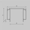 Профиль Technical ALM-11681-PL-B-2M