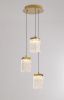 Подвесной светильник MD25020403-3A2 Satin gold