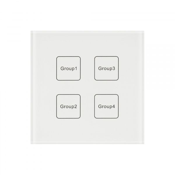INTELLIGENT ARLIGHT Сенсорная панель DALI-901-11-4G-DIM-DT6-IN White (BUS) (IARL, IP20 Пластик, 3 года) 037194