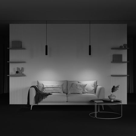 Трековый подвесной светильник Technical TR016-2-12W4K-B-1