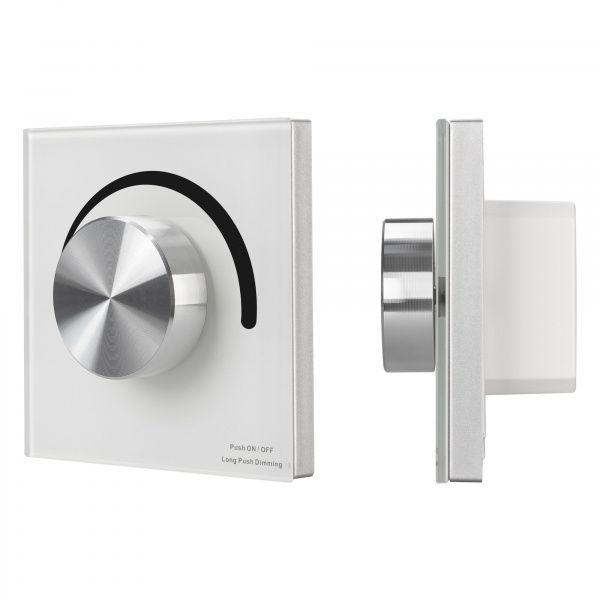 INTELLIGENT ARLIGHT Роторная панель SMART-TRIAC-601-31-DIM-IN White (230V, 1.5A, 2.4G) (IARL, IP20 Пластик, 5 лет) 027115(1)