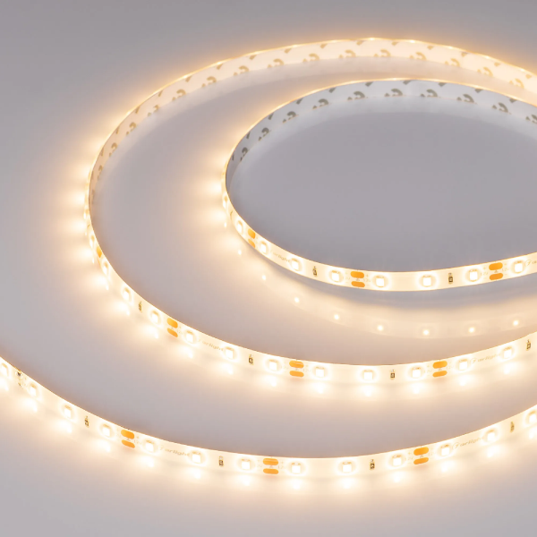 Светодиодная лента герметичная RTW-SE-A60-8mm 12V Warm3000 (4.8 W/m, IP65, 2835, 5m) (Arlight, 4.8 Вт/м, IP65) 014795(2)