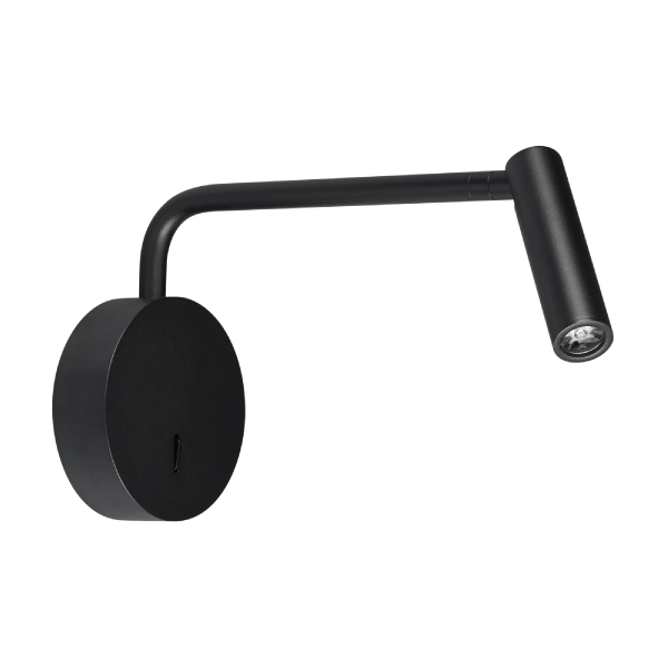 Светильник SP-VERDI-LONG-WALL-3W Warm3000 (BK, 20 deg, 230V) (Arlight, IP20 Металл, 3 года) 051667