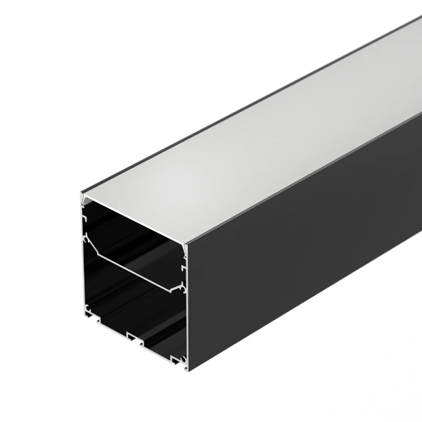 Профиль LINE-S-7575-2500 BLACK (Arlight, Алюминий) 041856