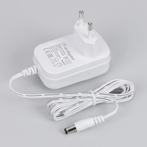 Блок питания ARDV-24-24WW (24V, 1A, 24W) (Arlight, Адаптер, 3 года) 040022