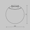 Подвесной светильник Technical TR125B-10W4K-B