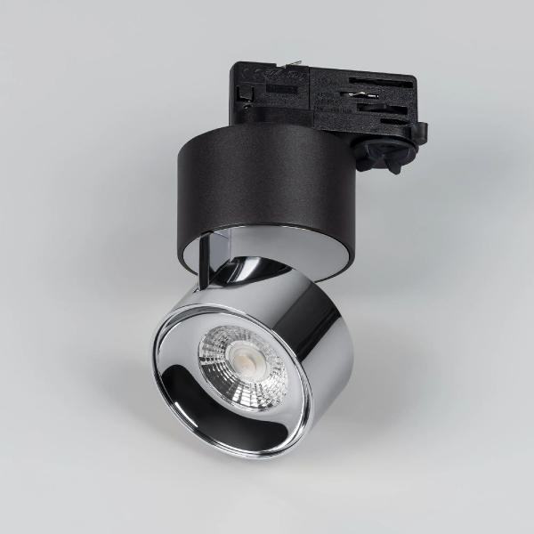 Светильник SP-PLURIO-TRACK-4TR-R77-9W Warm3000 (BK-CHR, 36 deg, 230V) (Arlight, IP20 Металл, 3 года) 038125