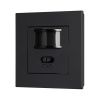 Датчик движения PRIME-PIR-BUILT-200W-BK (230V, 0.87A, MULTI, IP20) (Arlight, Пластик, 5 лет) 054735