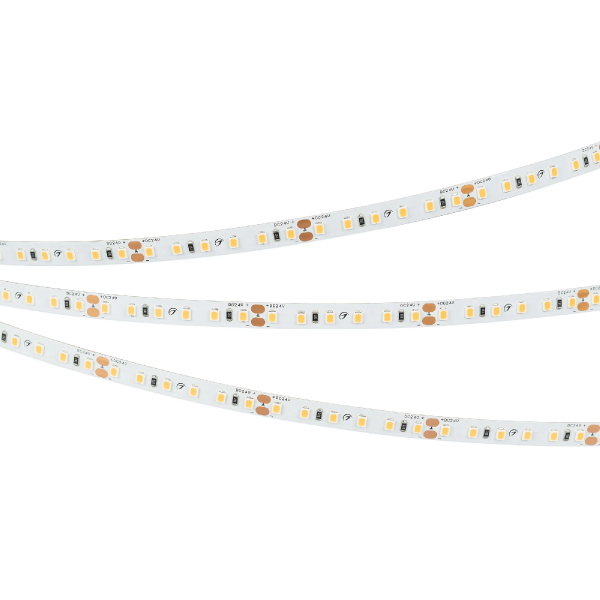 Светодиодная лента RT-A120-8mm 24V Scarlet (9.6 W/m, IP20, 2835, 5m) (Arlight, -) 043383