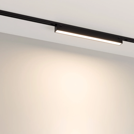 Светильник MAG-VIBE-FLAT-L293-12W Warm3000 (BK, 100 deg, 48V) (Arlight, IP20 Металл, 5 лет) 044432