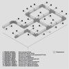 Комплектующие для накладной трековой системы Technical TRA005EC-31W
