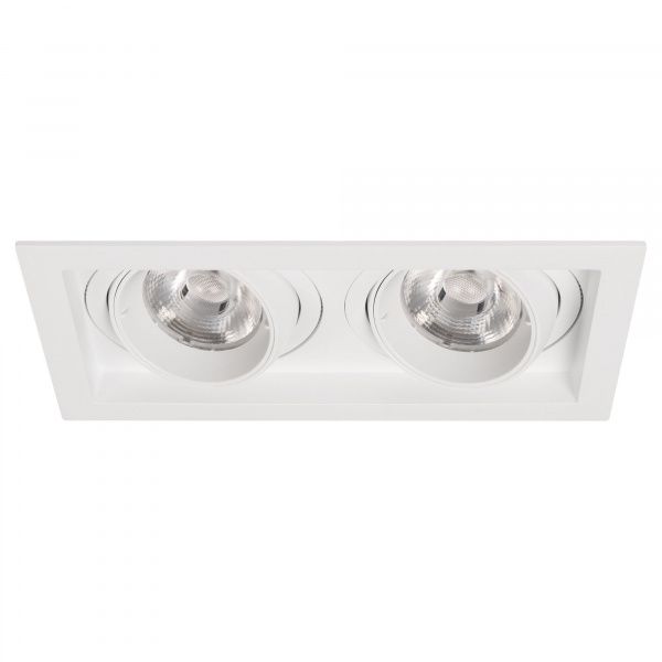 Светильник MS-VORTEX-BUILT-S210x117-2x20W Day4000 (WH-WH, 40 deg, 230V) (Arlight, IP20 Металл, 5 лет) 057768