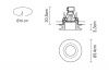 Встраиваемый светильник Fabbian D27F0100