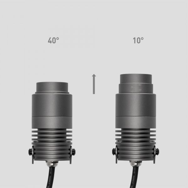 Светильник ALT-RAY-ZOOM-R52-8W Day4000 (WH, 10-40 deg, 230V) (Arlight, IP67 Металл, 3 года) 042677(1)