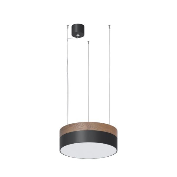 Подвесной светодиодный светильник ORIEL Wood HL 30W 4000K Black