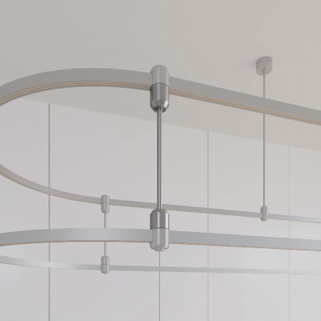 Коннектор жесткий с питанием ART-APRIORI-CON-ROD-A-L260-POWER (TN, вертикальный) (Arlight, IP20 Металл, 3 года) 047822
