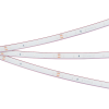 Светодиодная лента герметичная RTW-PFS-A60-11mm 24V Red (4.8 W/m, IP68, 2835, 5m) (Arlight, -) 034182