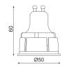 Светодиодная лампа Ledron 6W 4000K Dim