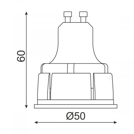 Светодиодная лампа Ledron 6W 4000K Dim