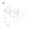 Светильник SP-NUANCE-BUILT-FLAP-R35-7W Warm3000 (WH, 36 deg, 230V) (Arlight, IP40 Металл, 5 лет) 049903