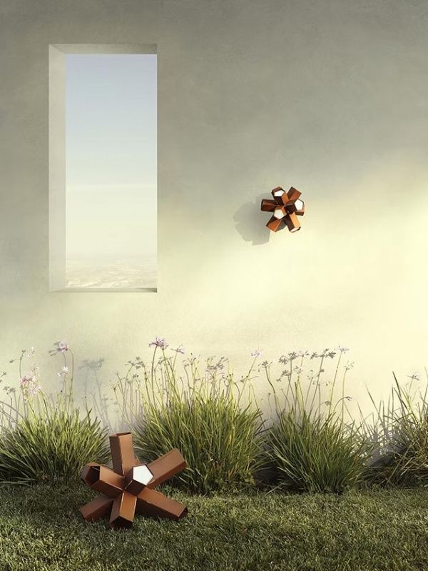 Уличный светильник Bang Corten