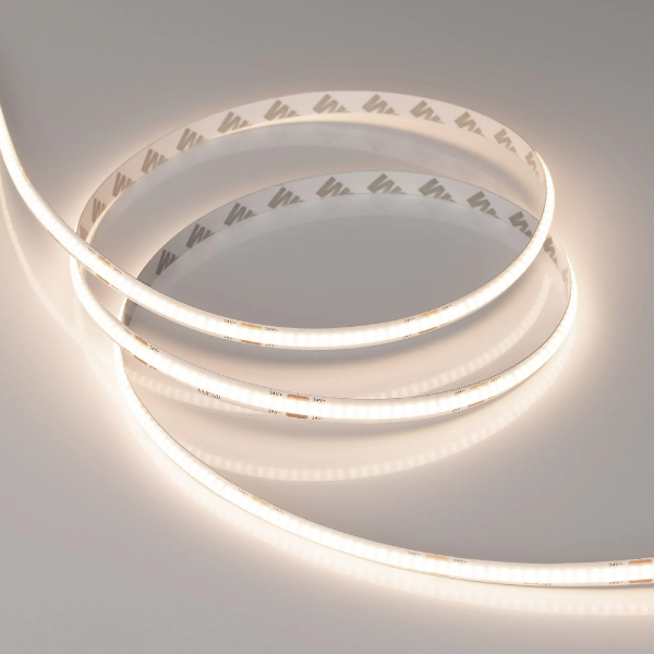 Светодиодная лента COB-X320-8mm 24V Warm3500 (8 W/m, IP20, 5m) (Arlight, -) 044584(1)