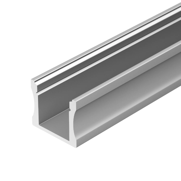 Профиль с экраном ALU-SLIM-H15-2000 ANOD+FROST (Arlight, Алюминий) 018246