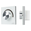 Панель SMART-P90-DIM-G-IN White (230V, Rotary, 2.4G) (Arlight, IP20 Пластик, 5 лет) 028424