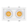 Светильник MS-VORTEX-BUILT-S210x117-2x20W Day4000 (WH-WH, 20 deg, 230V) (Arlight, IP20 Металл, 5 лет) 057769