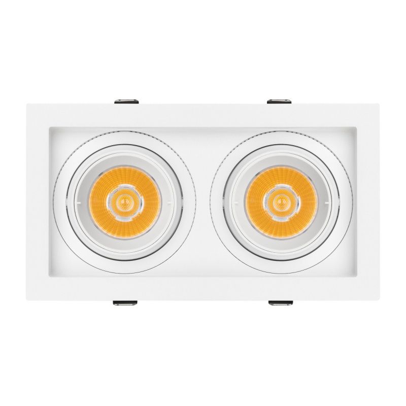Светильник MS-VORTEX-BUILT-S210x117-2x20W Day4000 (WH-WH, 20 deg, 230V) (Arlight, IP20 Металл, 5 лет) 057769