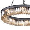 Люстра Crystal 8 black