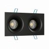 Встраиваемый светильник под сменную лампу Ledron AO1501091 SQ2 Black