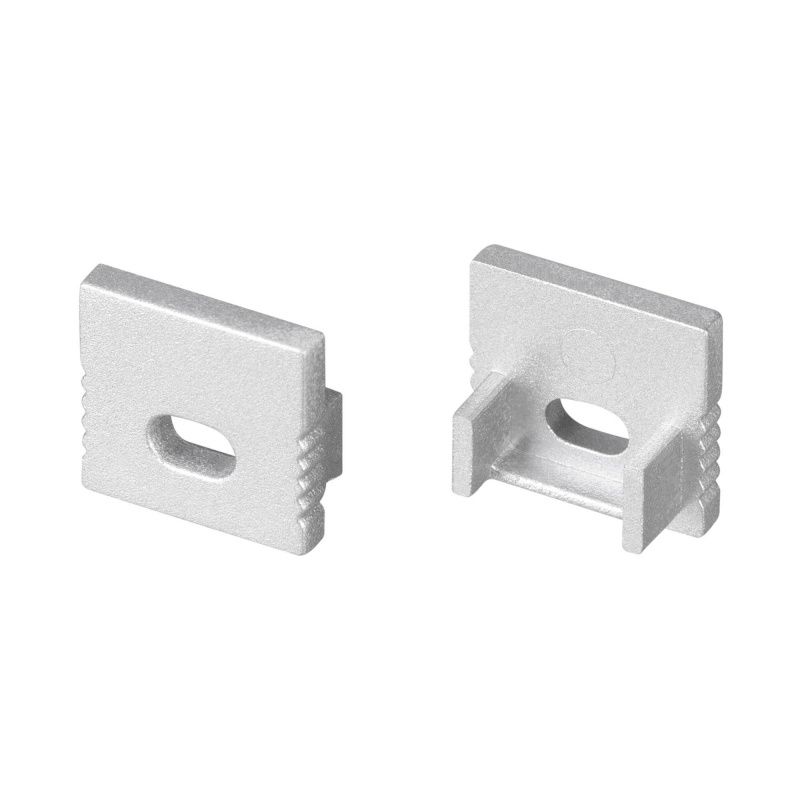 Заглушка FANTOM-W12 SILVER с отверстием (Arlight, Пластик) 063072