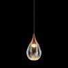 Подвесной светильник MD24001004-1A copper/clear