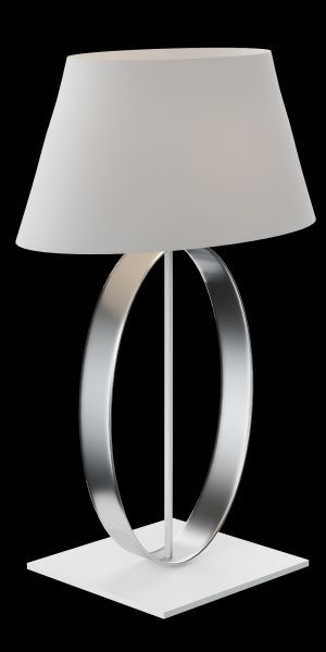 Настольная лампа Selene Illuminazione Inari cromo/white