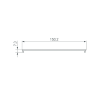 Экран ARH-POWER-W150-2000 OPAL (Arlight, Пластик) 036369