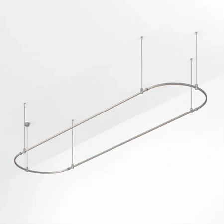 Основание ART-APRIORI-OVAL-ROD-800-4000x1000 (TN) (Arlight, IP20 Металл, 3 года) 054532