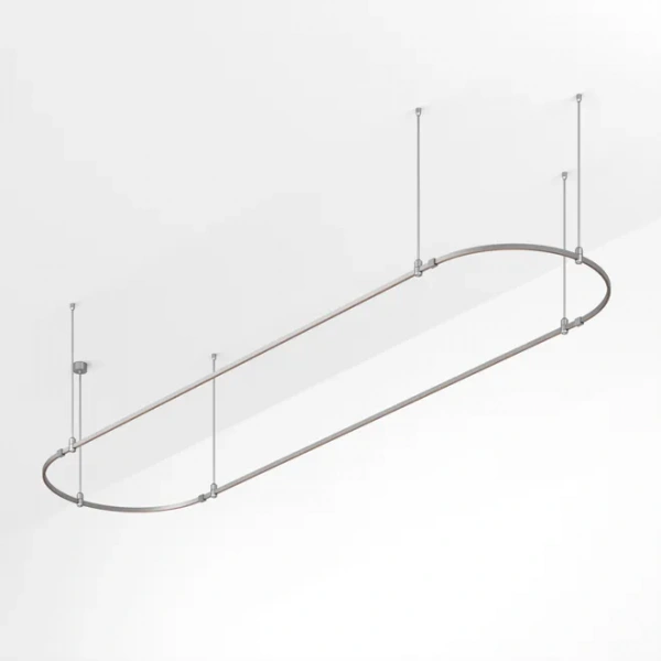 Основание ART-APRIORI-OVAL-ROD-800-4000x1000 (TN) (Arlight, IP20 Металл, 3 года) 054532