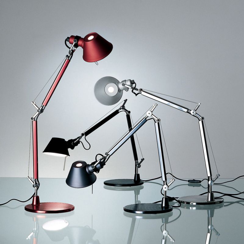 Настольная лампа Tolomeo Micro Black