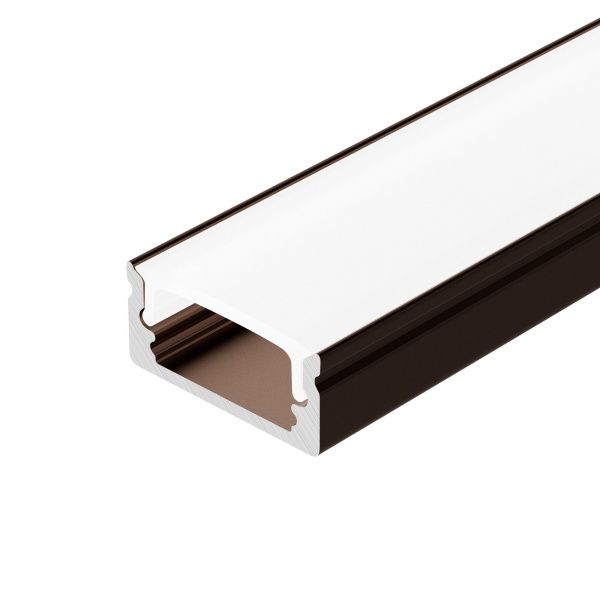 Профиль LINE-1708-2000 ANOD BROWN DEEP (Arlight, Алюминий) 065801
