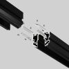 Шинопровод встраиваемый для натяжного потолка Technical TRX034-SCH-423B
