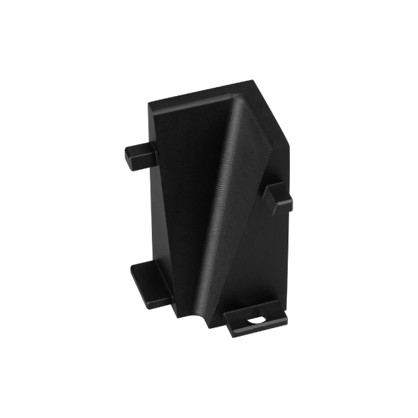 Внутренний угол PLINTUS-H40 BLACK  (Arlight, Металл) 052404