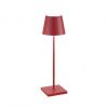 Настольная лампа Zafferano Poldina Red