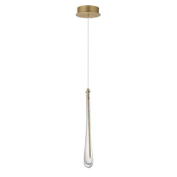 Подвесной светильник MD2060-1B brass