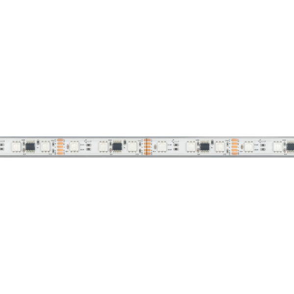 Светодиодная лента герметичная DMX-PS-B60-12mm 12V RGB-PX3 (14 W/m, IP67, 5060, 5m) (Arlight, -) 039605