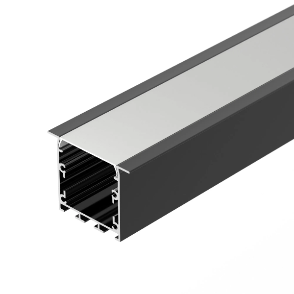 Профиль LINIA49-F-S-3000 BLACK (Arlight, Алюминий) 041875