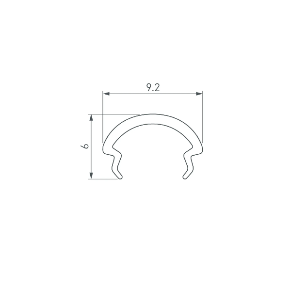 Экран матовый ROUND-D10.5-2000 OPAL (Arlight, Пластик) 029567