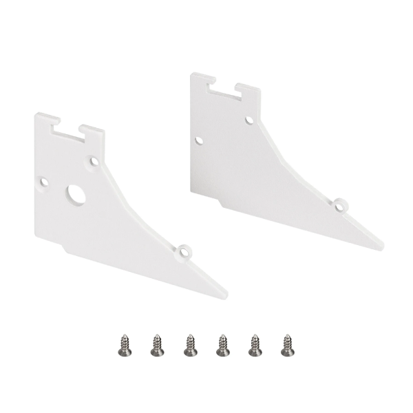 Заглушка FANTOM-W45-BEVEL WHITE (Arlight, Металл) 039954