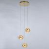 Подвесной светильник MD22030002-3A gold/champagne